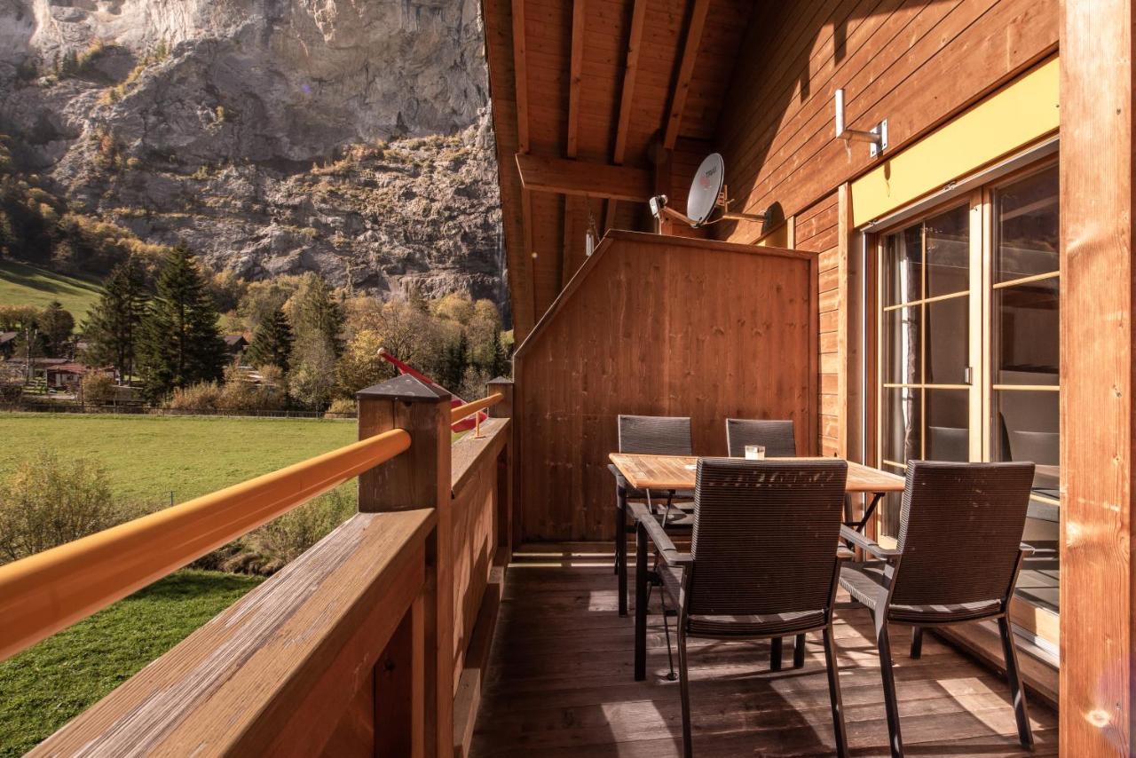 Apartment Staubbach, Best Views, Spacious, Family Friendly Lauterbrunnen Exterior foto
